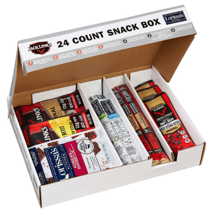 Costco Protein snack box