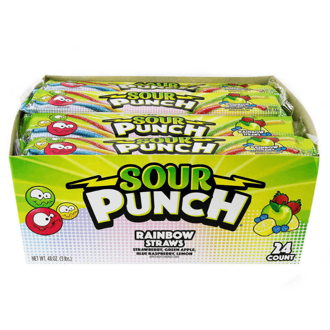 Sour Punch Straws