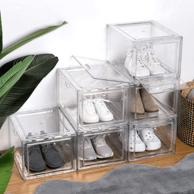 costco-Stackable Shoebox and Organizer 