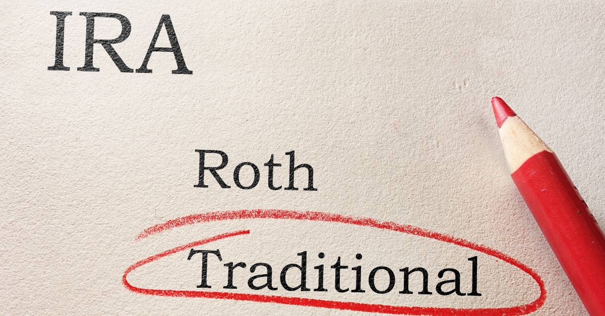 IRA choices circled 