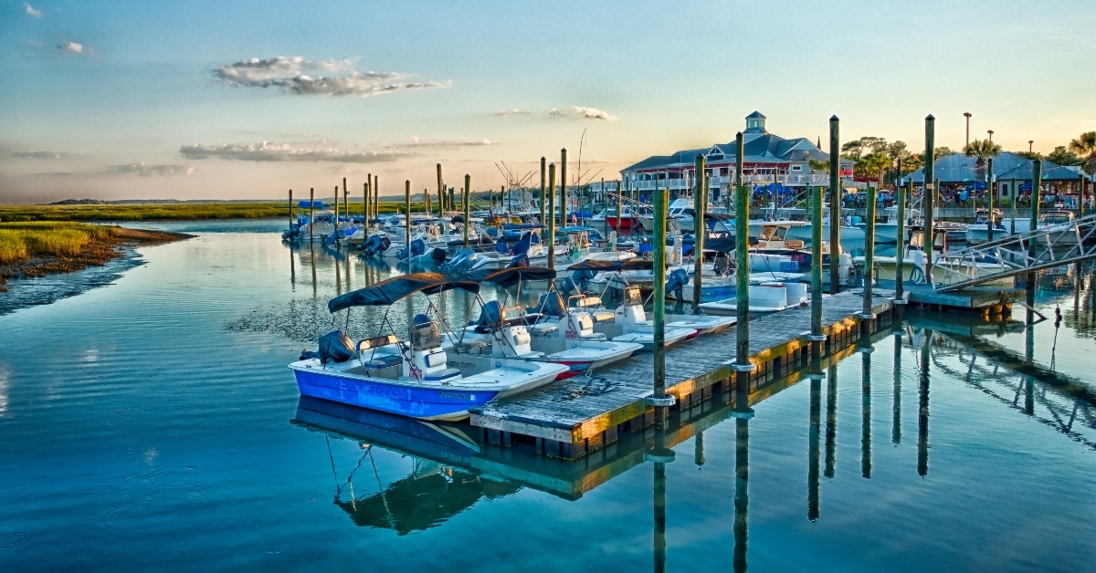 Murrells Inlet south of Myrtle Beach  