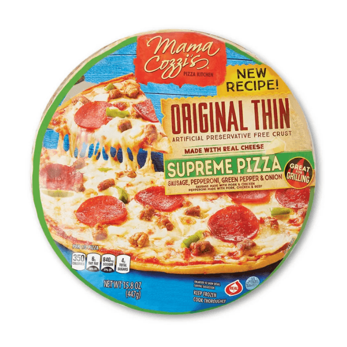 Aldi-Frozen pizza