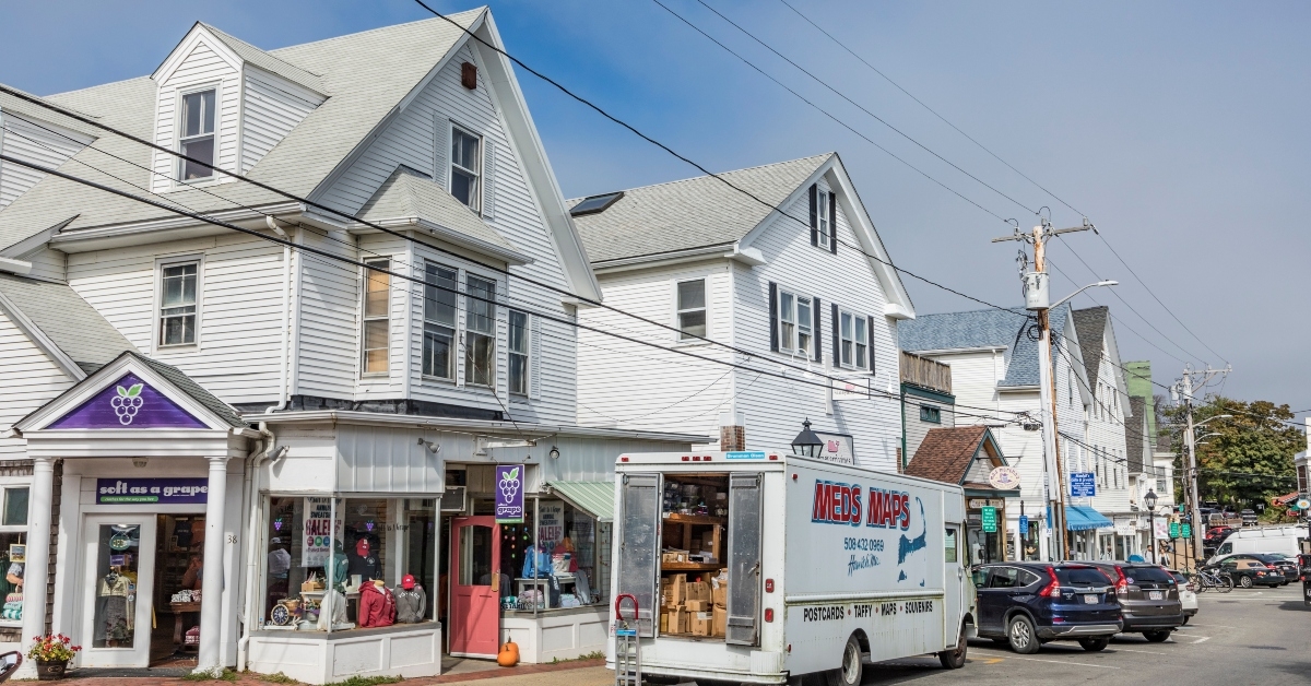 Vineyard Haven Massachusetts beach town