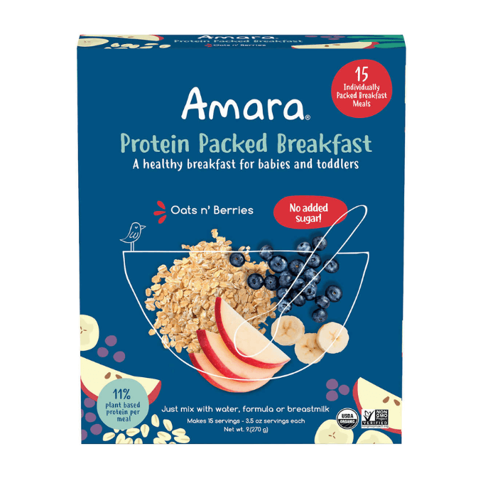 Costco-Amara Baby and Toddler Protein Packed Breakfast Cereal 