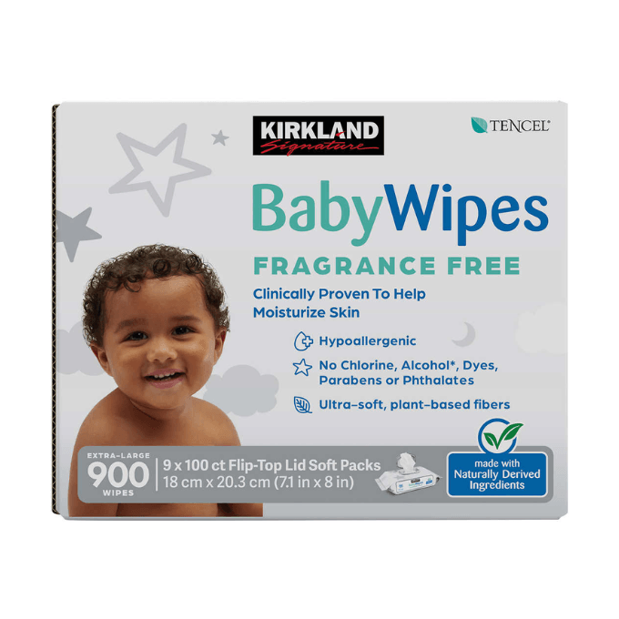 Costco-Kirkland Signature Baby Wipes 