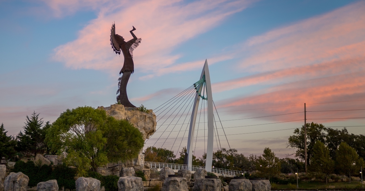 Keeper of the Plains Sunrise  