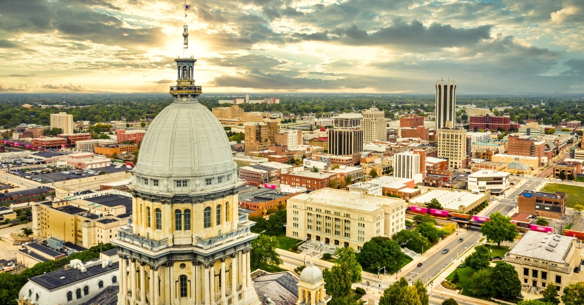 A photo of Springfield, Illinois