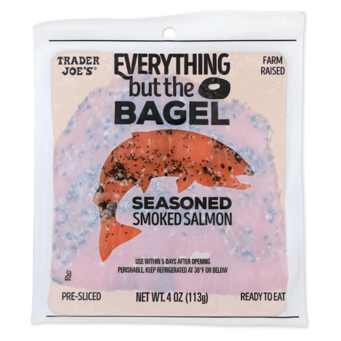 Trader Joe's-Everything But The Bagel Seasoned Smoked Salmon