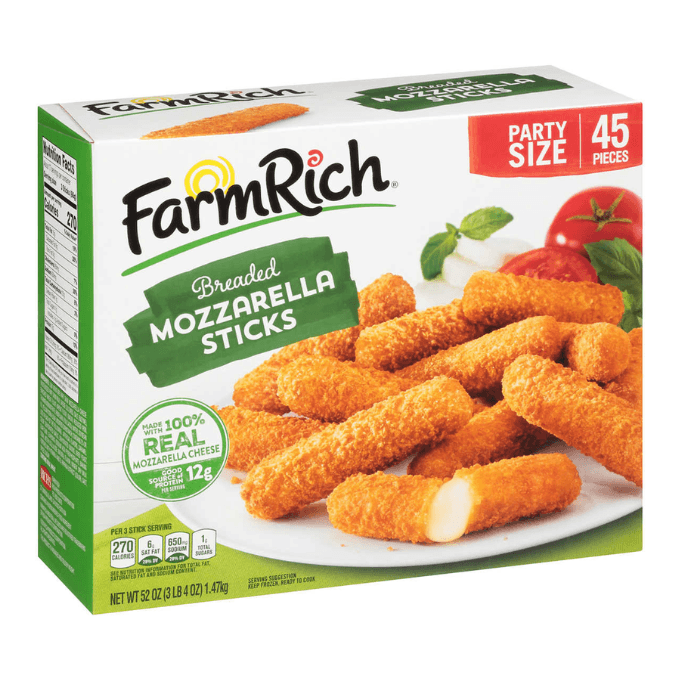 Costco-Farm Rich Breaded Mozzarella Sticks