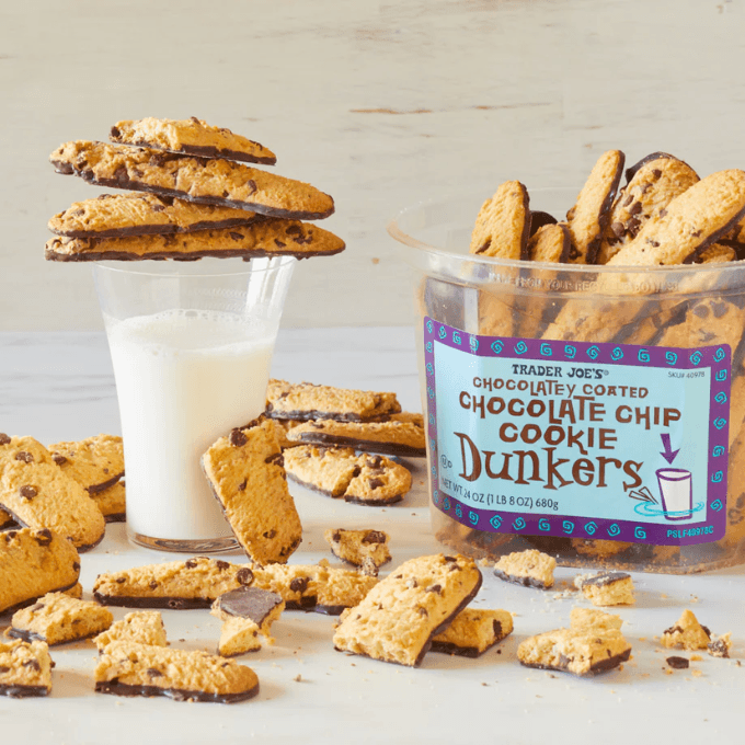 Trader Joe's-Chocolatey Coated Chocolate Chip Cookie Dunkers