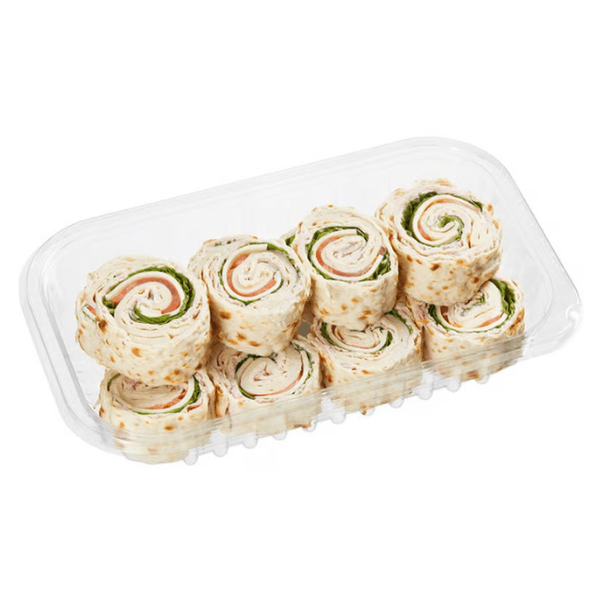 Costco Kirkland signature roasted chicken swiss roller tray