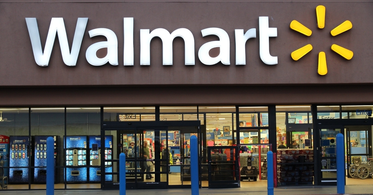 Walmart store in Ridgecrest California