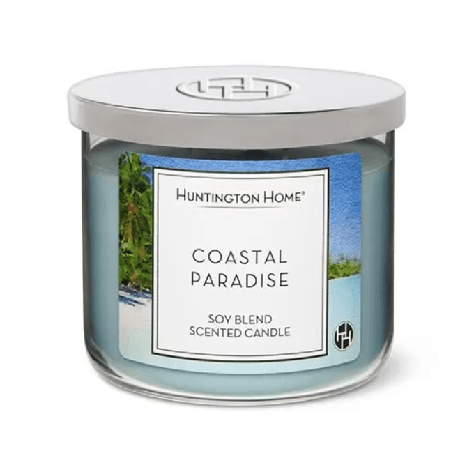 Aldi-Huntington Home 3-Wick Candle