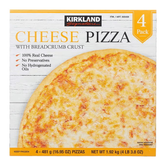 Costco-Kirkland Signature Cheese Pizza