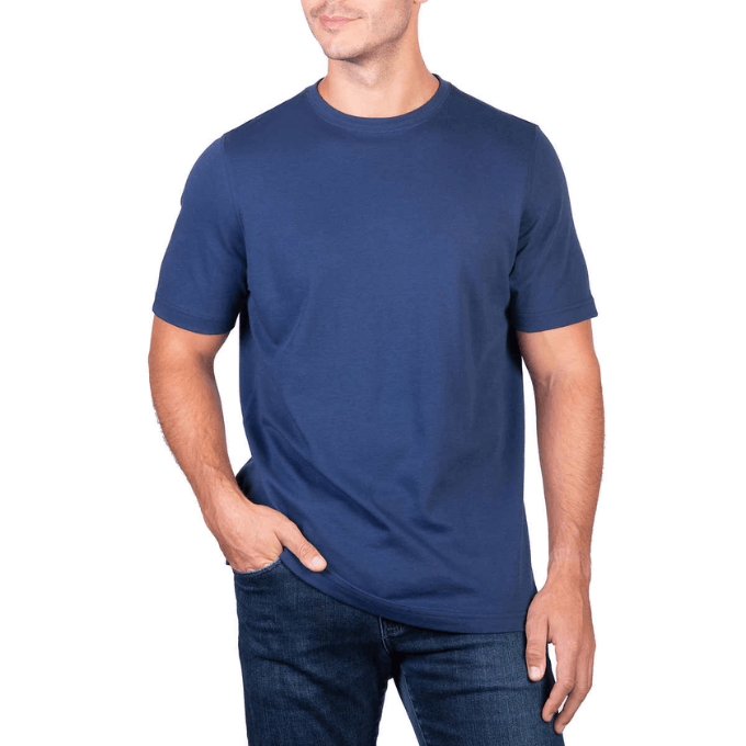 Costco-Kirkland Signature Men’s Peruvian Pima Cotton Tee