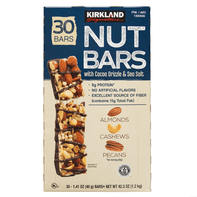 Costco-Kirkland Signature Nut Bars