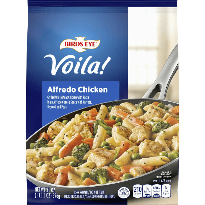 Walmart-Birds Eye Voila! Alfredo Chicken Skillet Frozen Meal