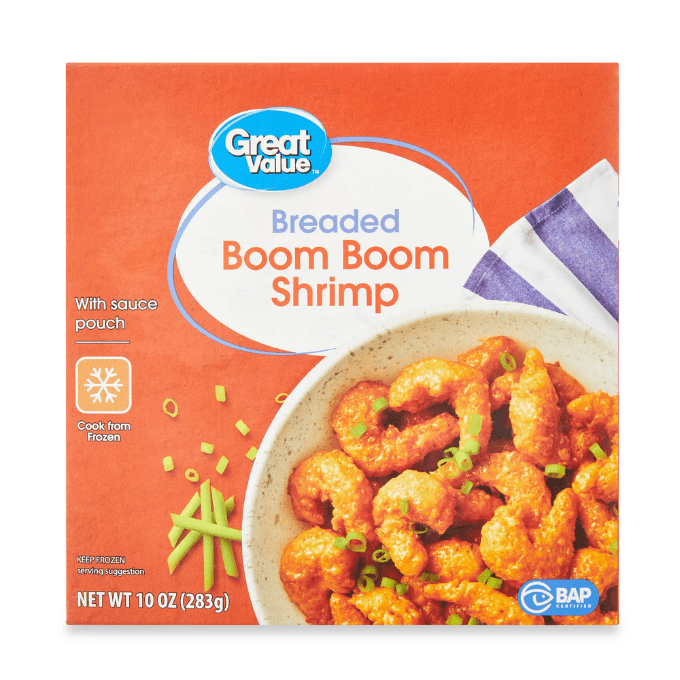 Walmart-Great Value Breaded Boom Boom Shrimp