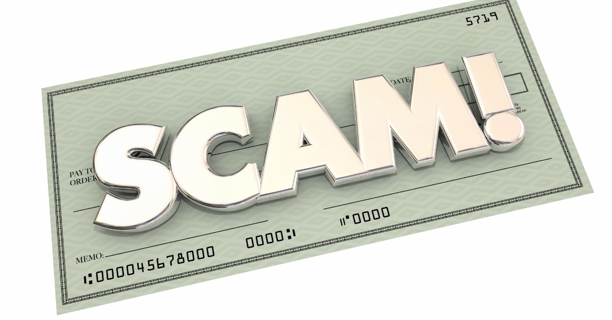 3d scam over check 