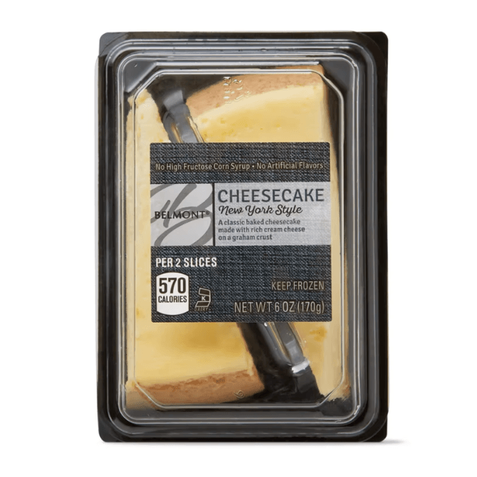 Aldi-Belmont New York Cheesecake Twin Pack