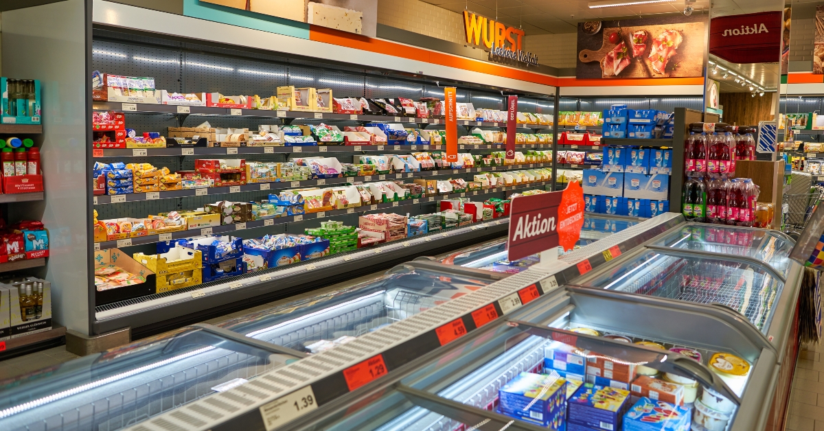 Aldi supermarket in Berlin 