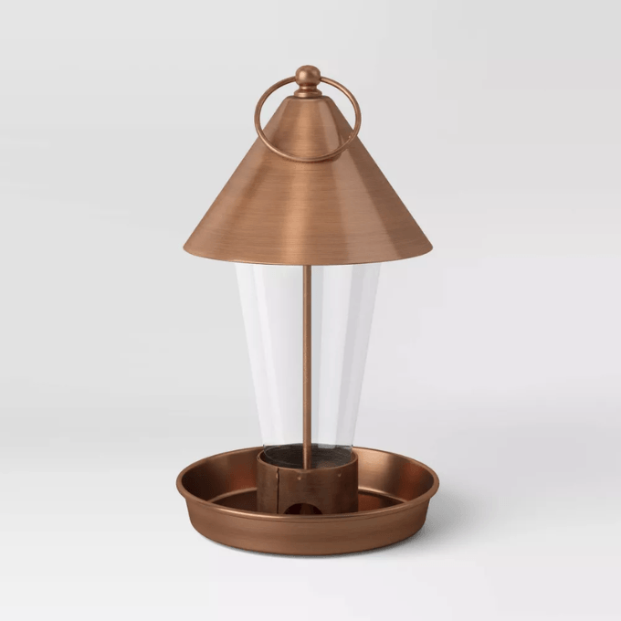 Target-Smith & Hawken Metal glass hanging bird feeder