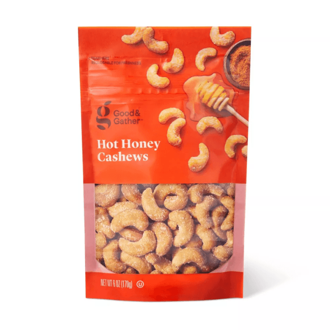 Target-Hot honey cashews