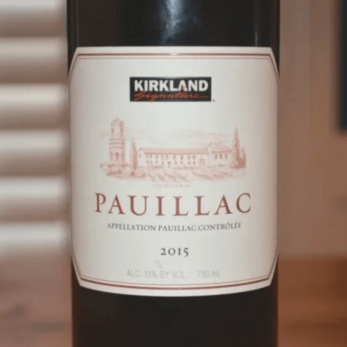 Costco-2015 Kirkland Signature Pauillac Bordeaux (92)