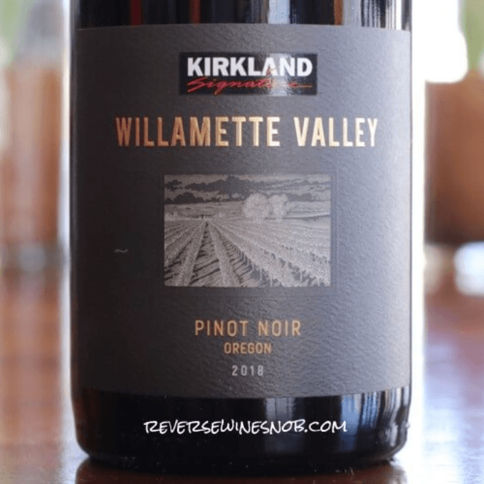 Costco-2018 Kirkland Signature Willamette Valley Pinot Noir (90) (2)