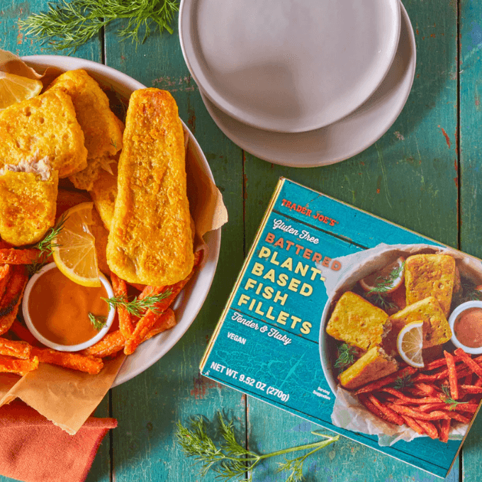 Trader Joe's - gluten free battered plant-based fish fillets