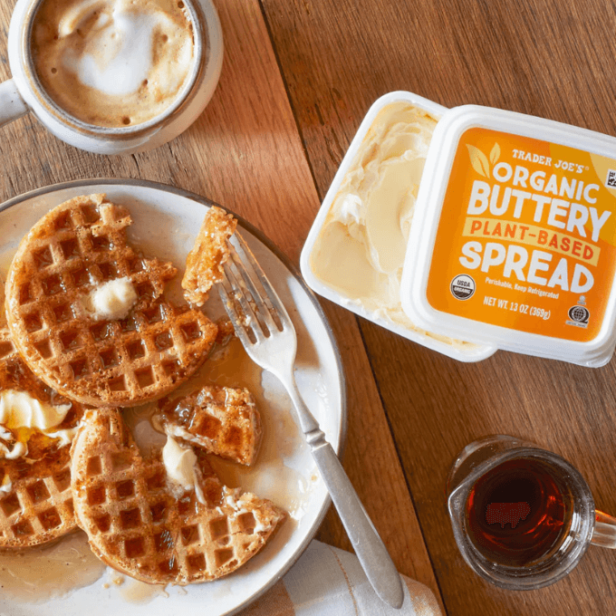 Trader Joe's organic buttery plant based spread