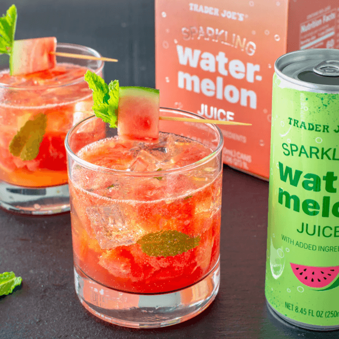 Trader Joe's - sparkling watermelon juice