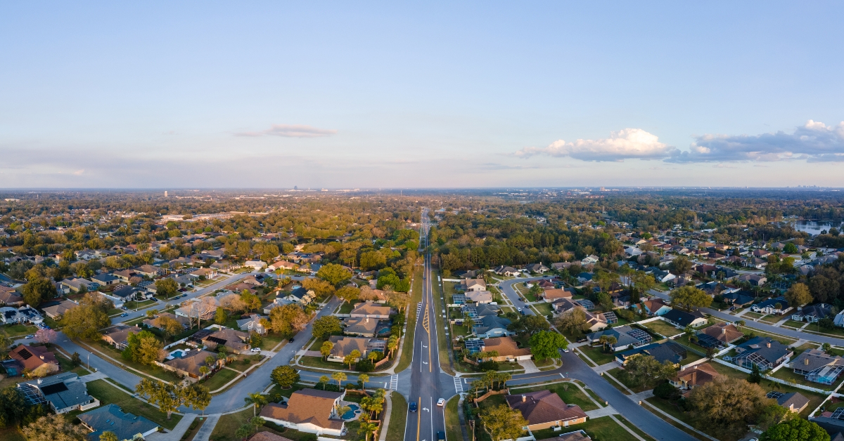 aerial view of Apopka-Altamonte Springs