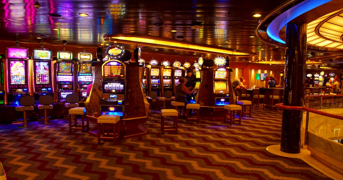 slot machines of the casino