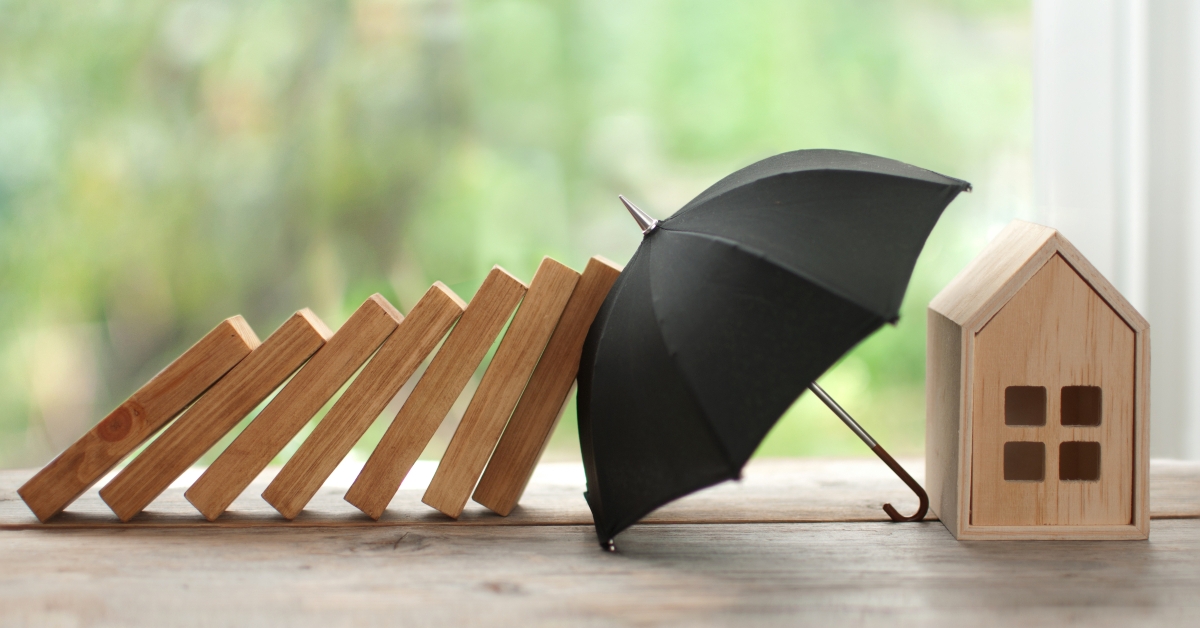 house insurance protection concept