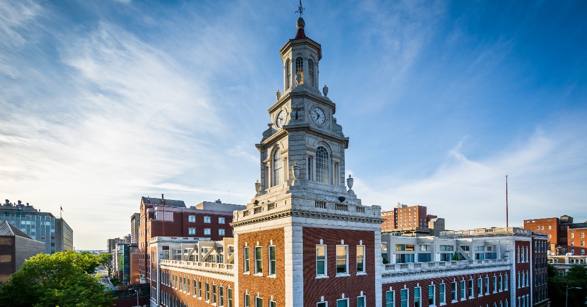 new haven temple square building in connecticut