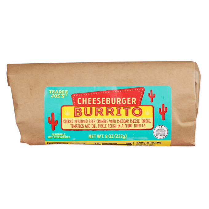Cheeseburger Burrito