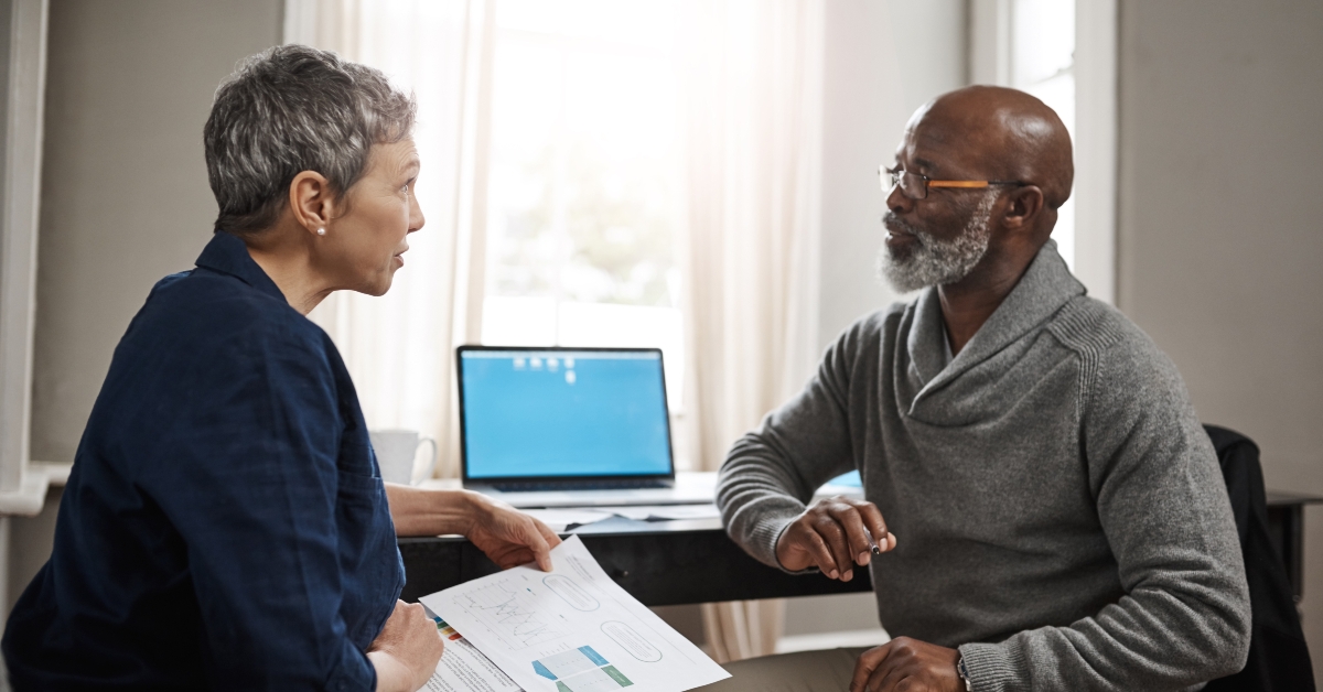 senior couple on a budget review