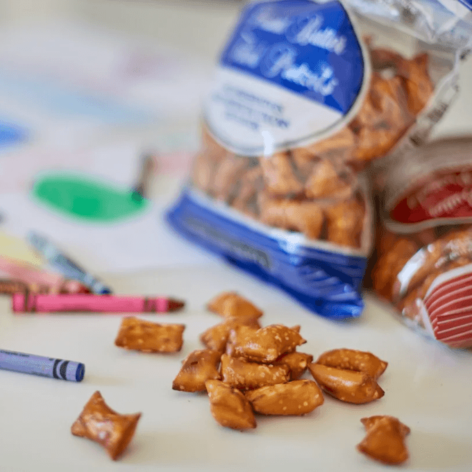 A package of pretzel nuggets