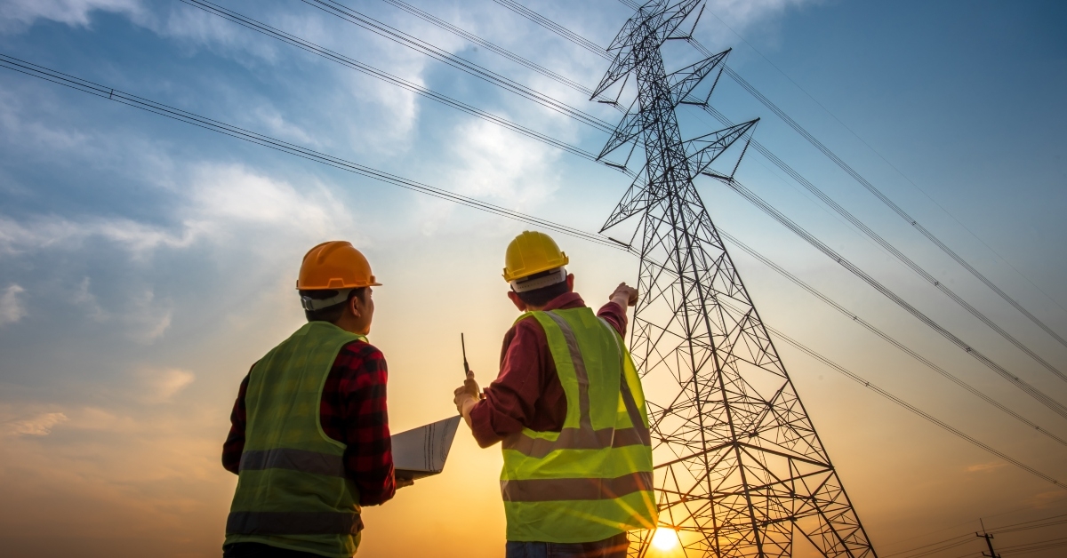 electrical engineer working 