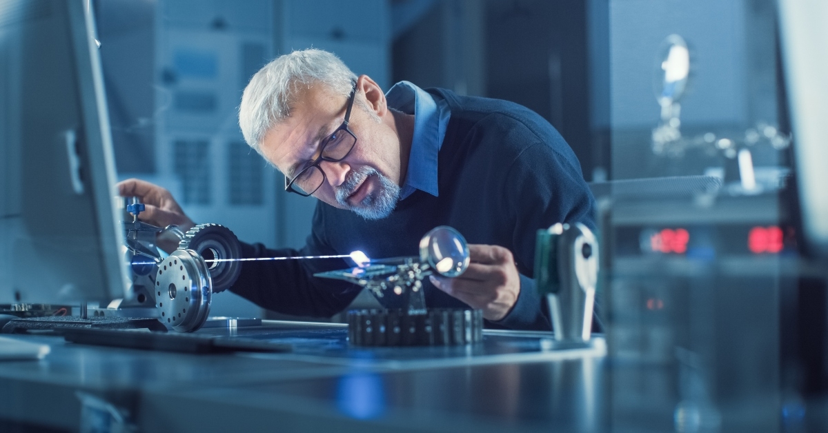 middle aged engineer