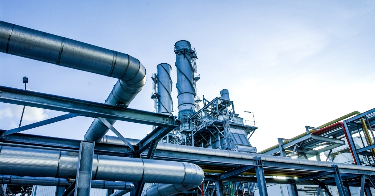 oil refinery plant