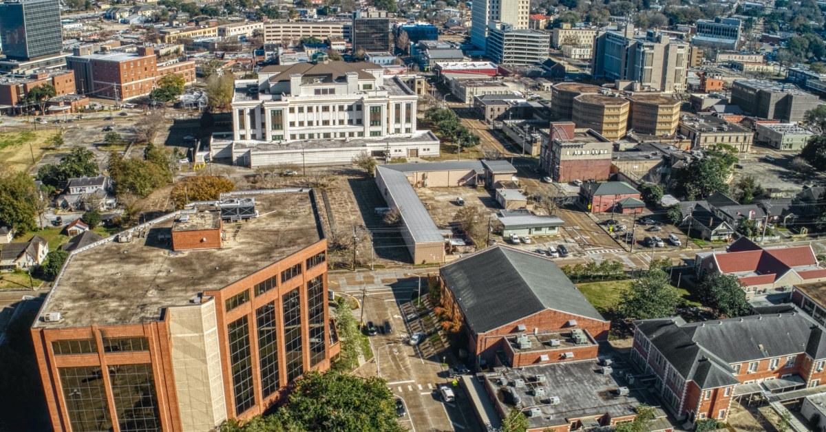 lafayette cityscape during day time