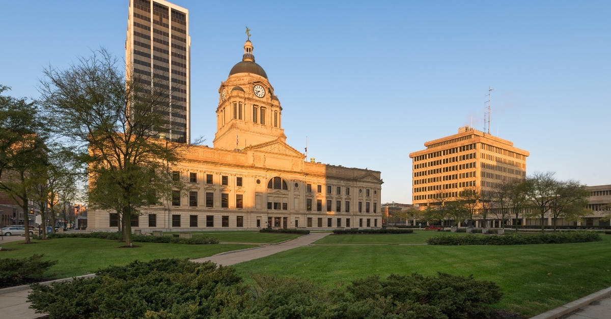 Allen County Courthouse in Fort Wayne, Indiana