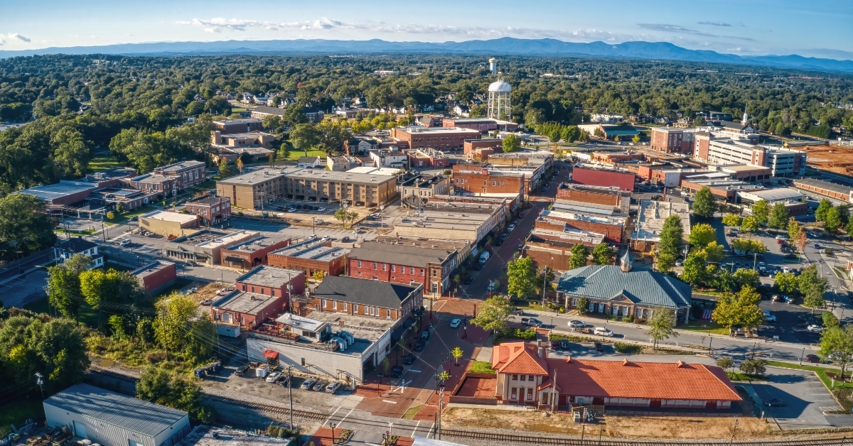 Downtown Greer, South Carolina