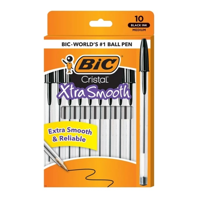 bic cristal ballpoint pack at walmart