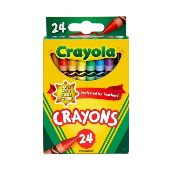 pack of 24 walmart crayola crayons