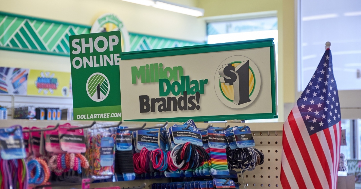 Dollar Tree shop online signage