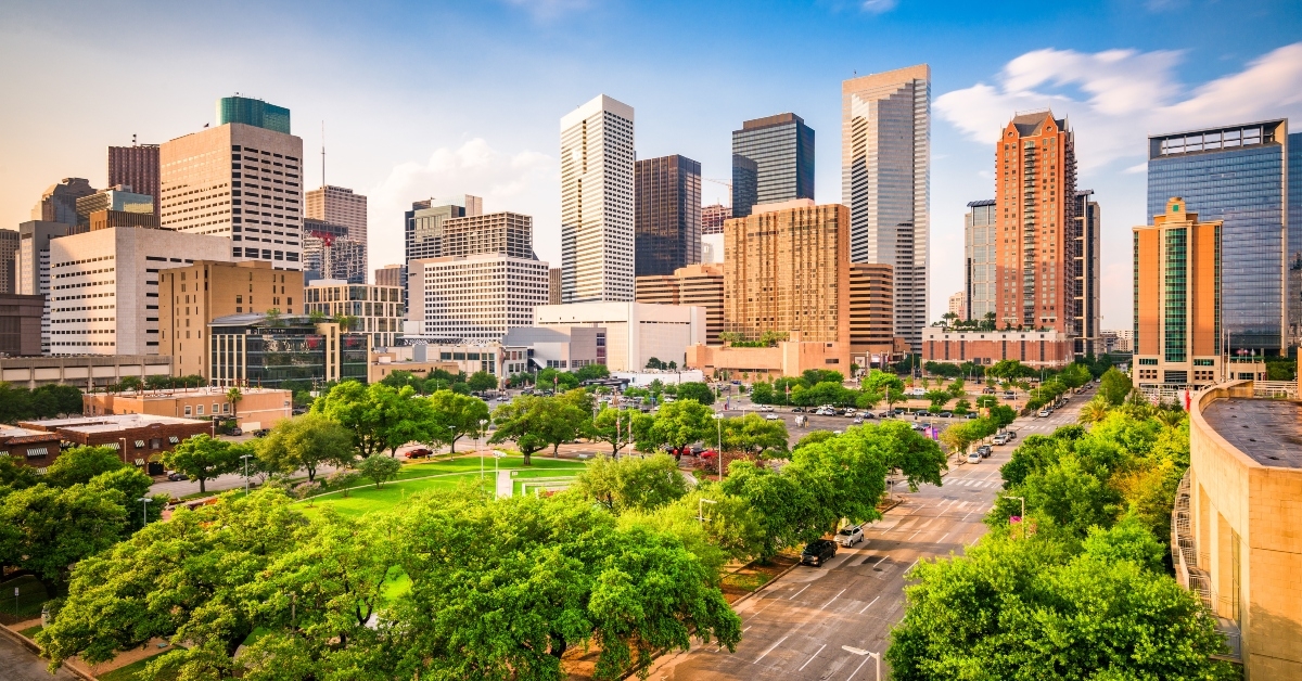 Houston, Texas, USA Skyline