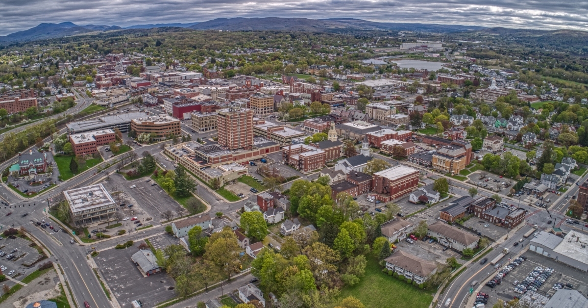 Downtown Pittsfield, Massachusetts